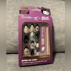 The Creme Shop Hello Kitty Halloween Press On Nails Sweet Starlight- Limited ED